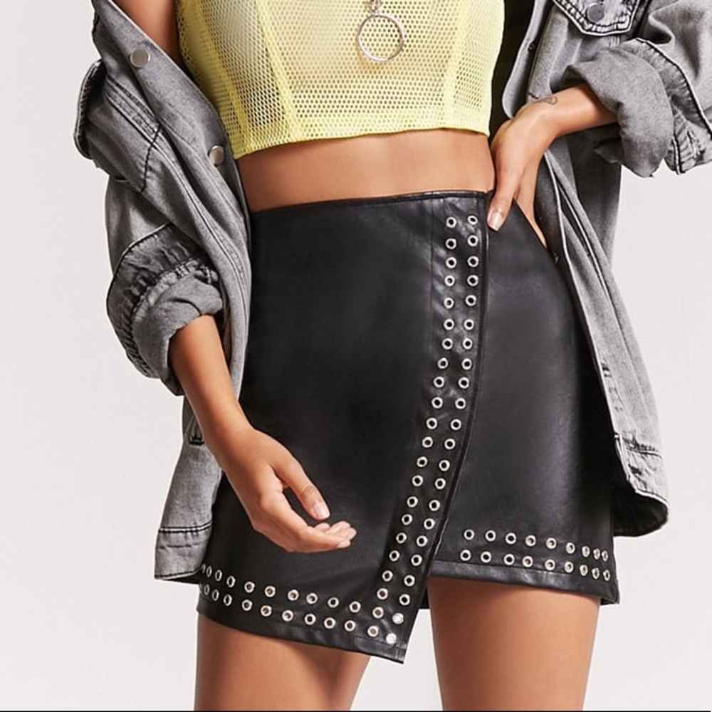 Leather Skirt